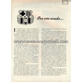 Boletín CF Barcelona nº10 April 1955