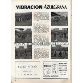 Boletín CF Barcelona nº10 Abril 1955