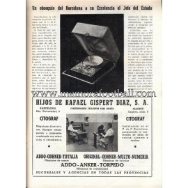 Boletín CF Barcelona nº10 Abril 1955