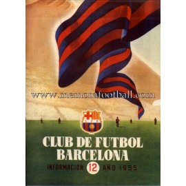Boletín CF Barcelona nº12 1955