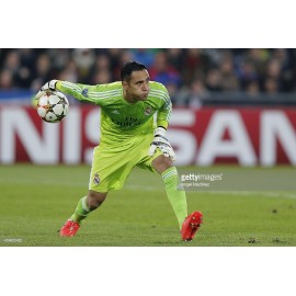 "KEYLOR NAVAS" Reall Madrid 2014-15 match un worn gloves