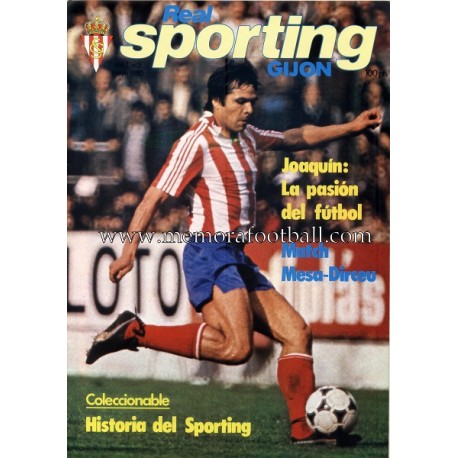 "Revista Real Sporting de Gijón" Nº3 1980