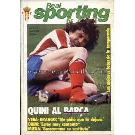 "Revista Real Sporting de Gijón" Nº5 1980