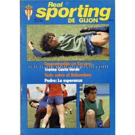 "Revista Real Sporting de Gijón" Nº6 1980