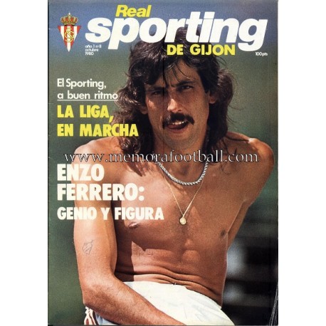 "Revista Real Sporting de Gijón" Nº8 1980