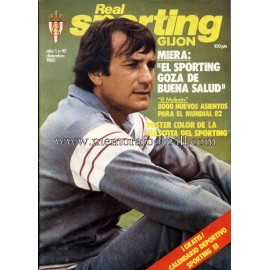 "Revista Real Sporting de Gijón" Nº10 1980