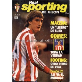 "Revista Real Sporting de Gijón" Nº11 1981