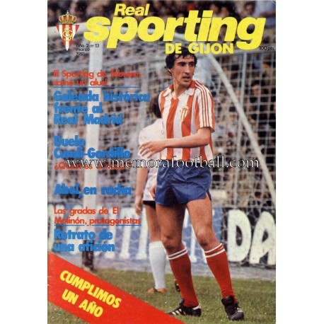"Revista Real Sporting de Gijón" Nº13 1981