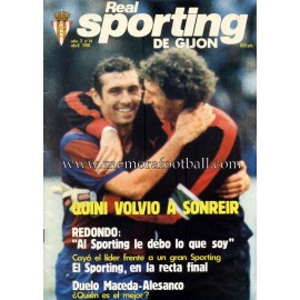 "Revista Real Sporting de Gijón" Nº14 1981