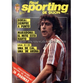 "Revista Real Sporting de Gijón" Nº22 1981