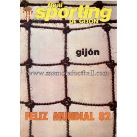 "Revista Real Sporting de Gijón" Nº23 1982