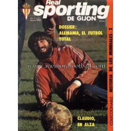 "Revista Real Sporting de Gijón" Nº24 1982