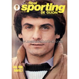 "Revista Real Sporting de Gijón" Nº33 1982