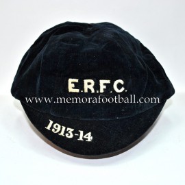 E.R.F.U 1913-14 Velvet Rugby / Football cap